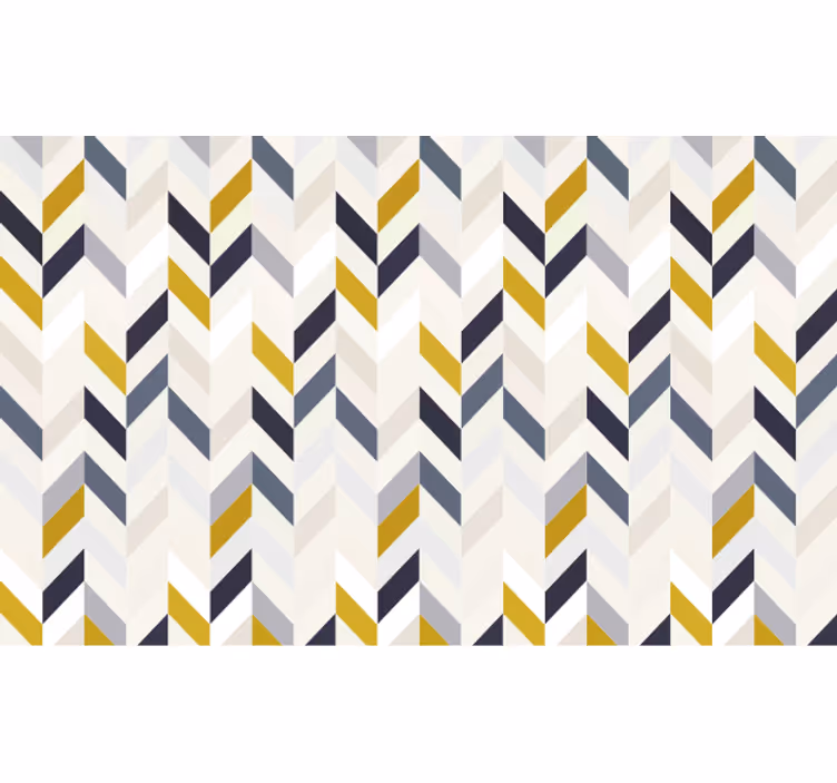 Papier peint bureau motifs géométriques colorés - TenStickers