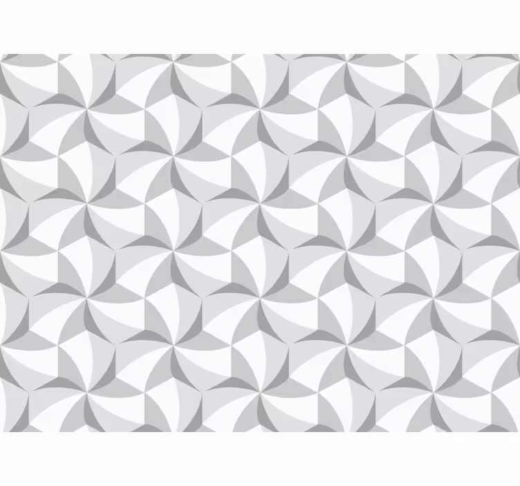 Papier peint couloir motif tourbillon abstrait - TenStickers