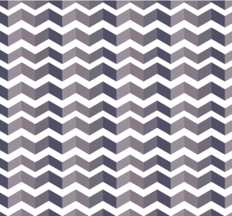 Papier peint couloir élégance à motif chevron - TenStickers