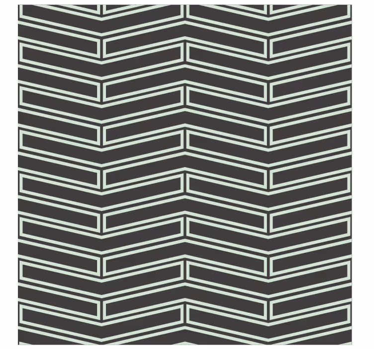 Papier peint géométrique lignes chevron - TenStickers