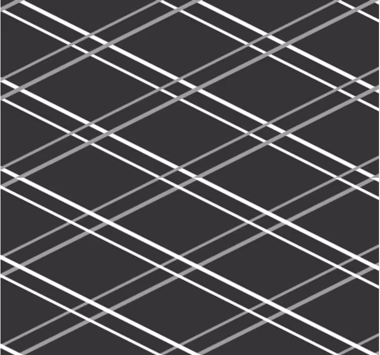 Papier peint géométrique motifs de lignes - TenStickers