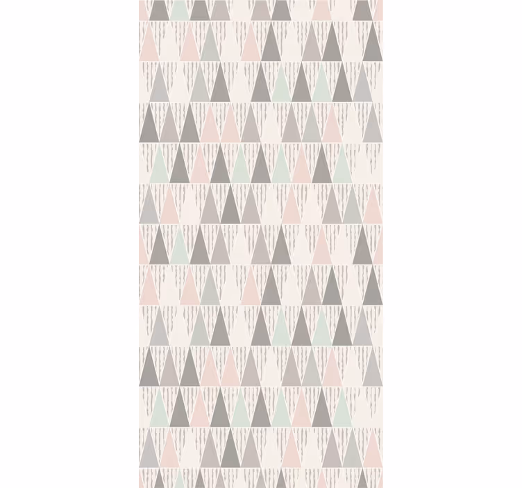 Papier peint géométrique triangulaire - TenStickers