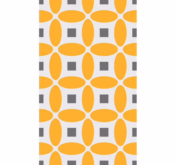 Papier peint géométrique cercles géométriques - TenStickers