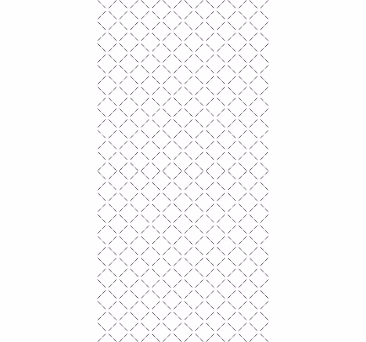Papier peint géométrique motif lignes continues - TenStickers