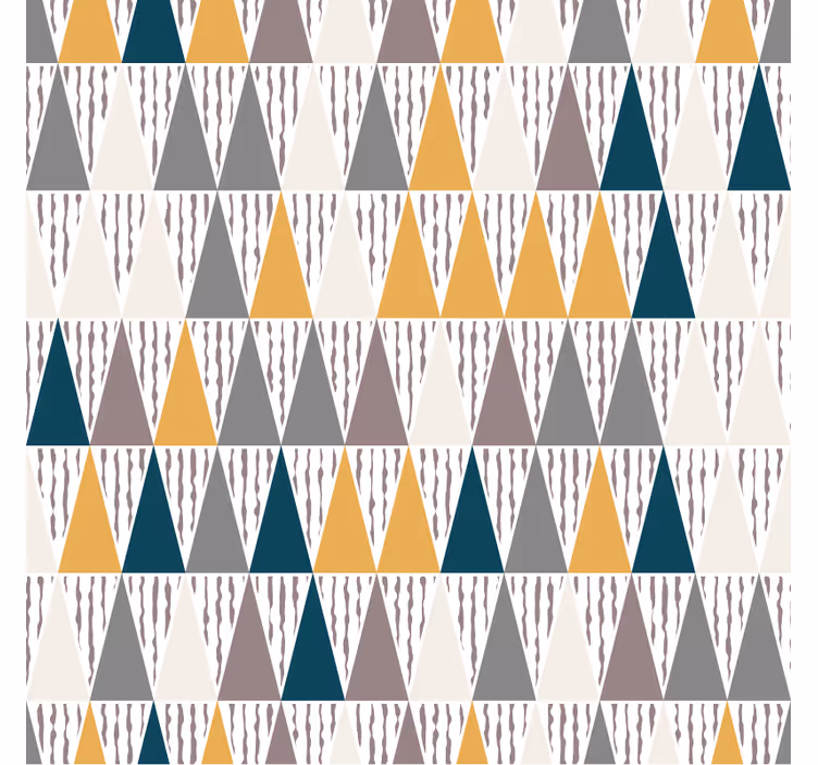 Papier peint géométrique segments de teintes triangulaires - TenStickers