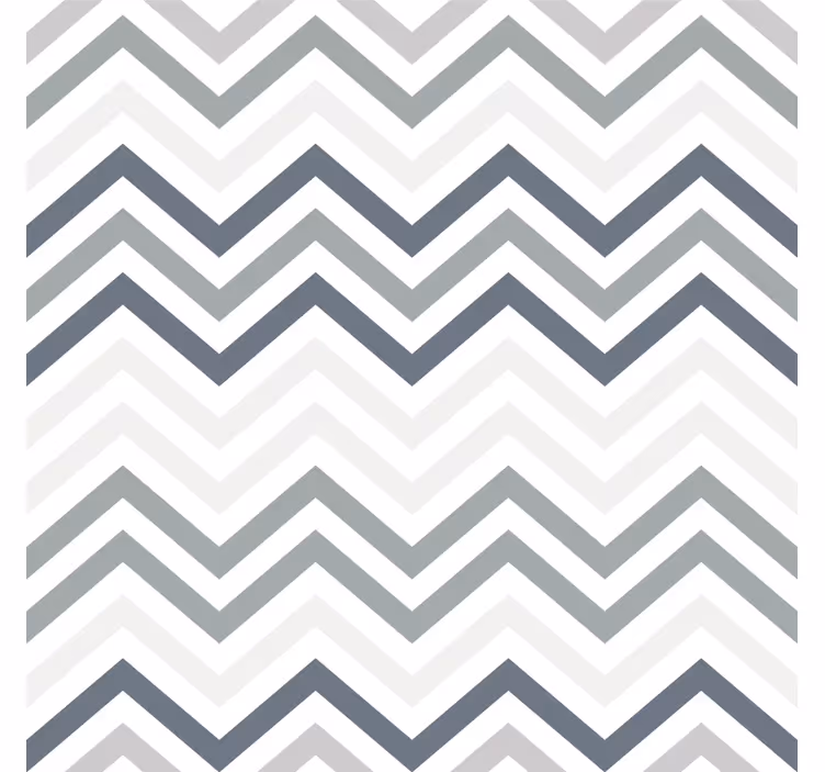 Papier peint géométrique motif chevron chic - TenStickers