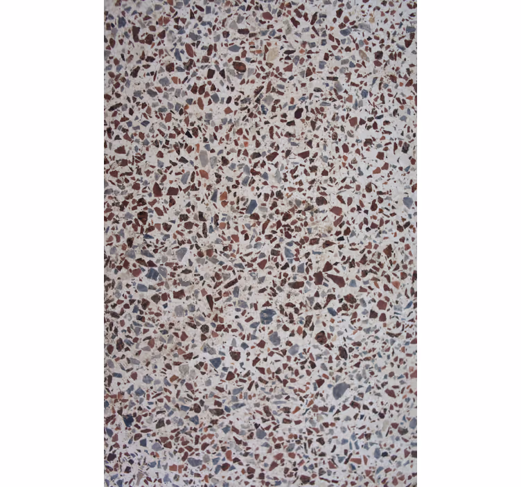 Papier peint autres textures couleur gris terrazzo - TenStickers