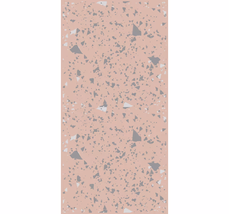 Papier peint autres textures terrazzo rose et gris - TenStickers
