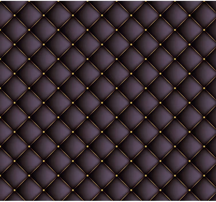 Papier peint autres textures motif matelassé - TenStickers