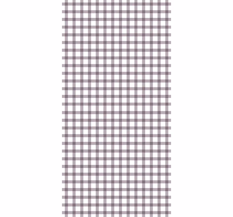 Papier peint autres textures vichy lilas - TenStickers