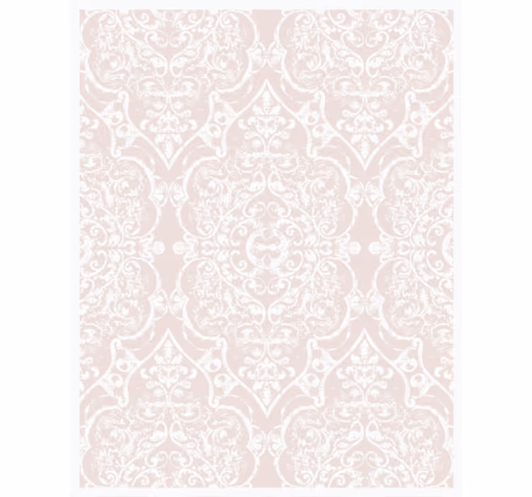 Papier peint vintage motif baroque léger - TenStickers