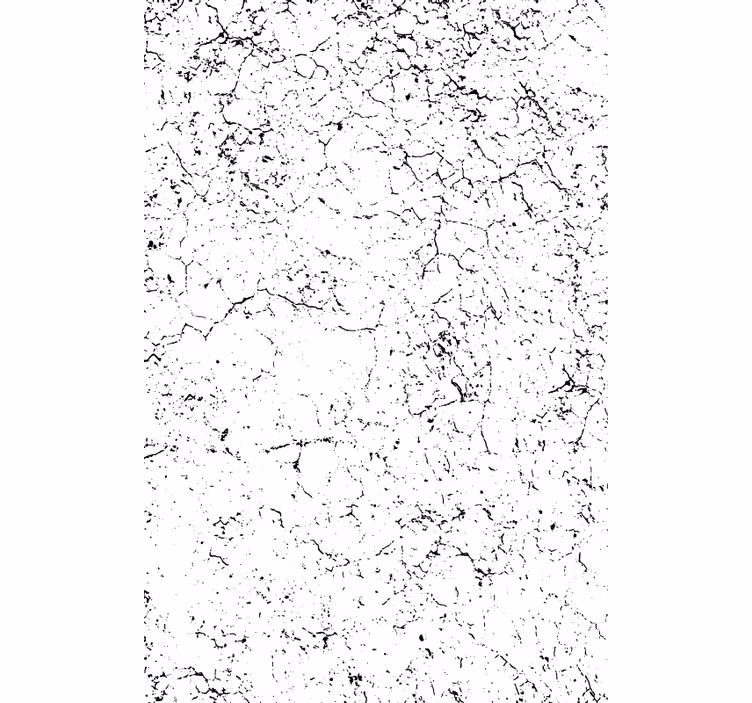 Papier peint marbre surface blanche fissurée - TenStickers