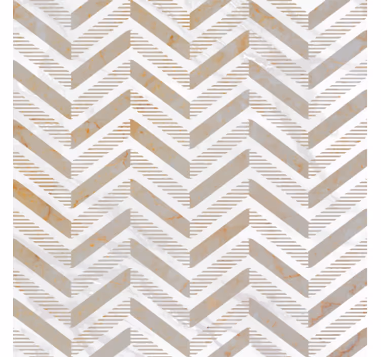 Papier peint imitation pierres marbre blanc mat cuisine - TenStickers