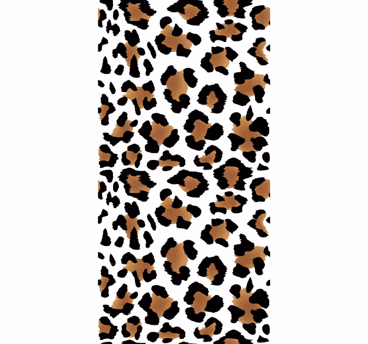 Papier peint chambre enfant motif tache de léopard - TenStickers