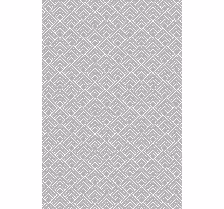 Papier peint scandinave lignes grises en zigzag - TenStickers