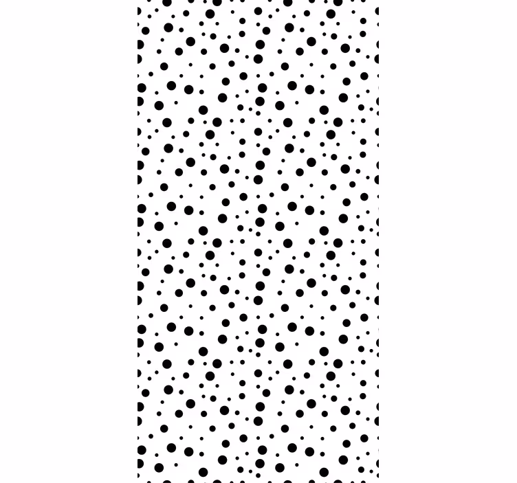 Papier peint motif à pois audacieux - TenStickers