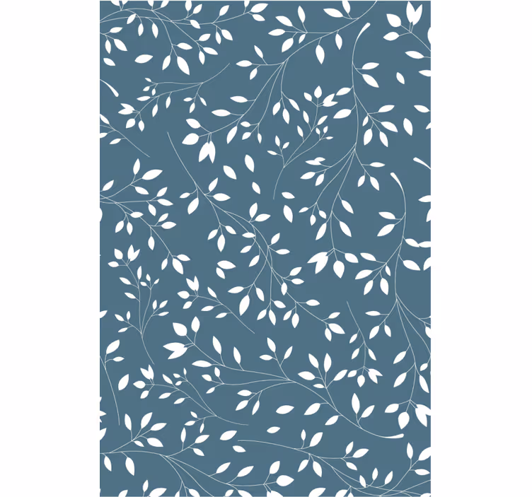 Papier peint salon motif feuillage luxuriant - TenStickers