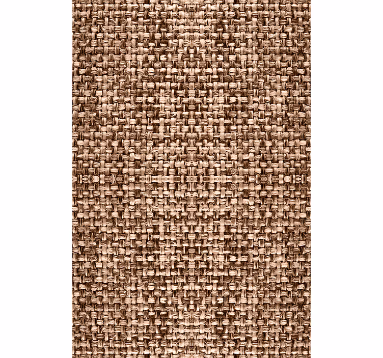 Papier peint salon tissage en fibres naturelles - TenStickers