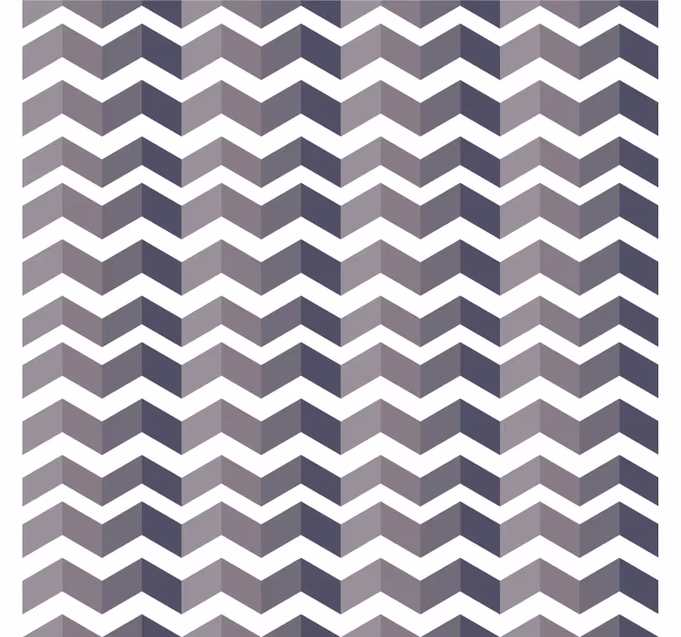 Papier peint géométrique agencement en chevrons - TenStickers