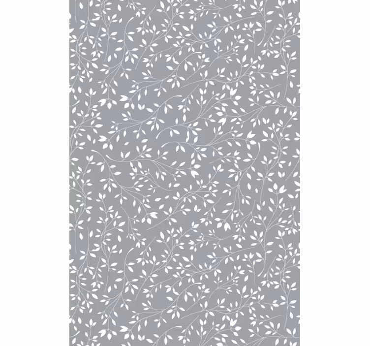 Papier peint arbre motif nature dessin plantes - TenStickers