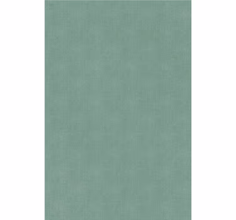 Papier peint salle de bain imitation lin vert - TenStickers