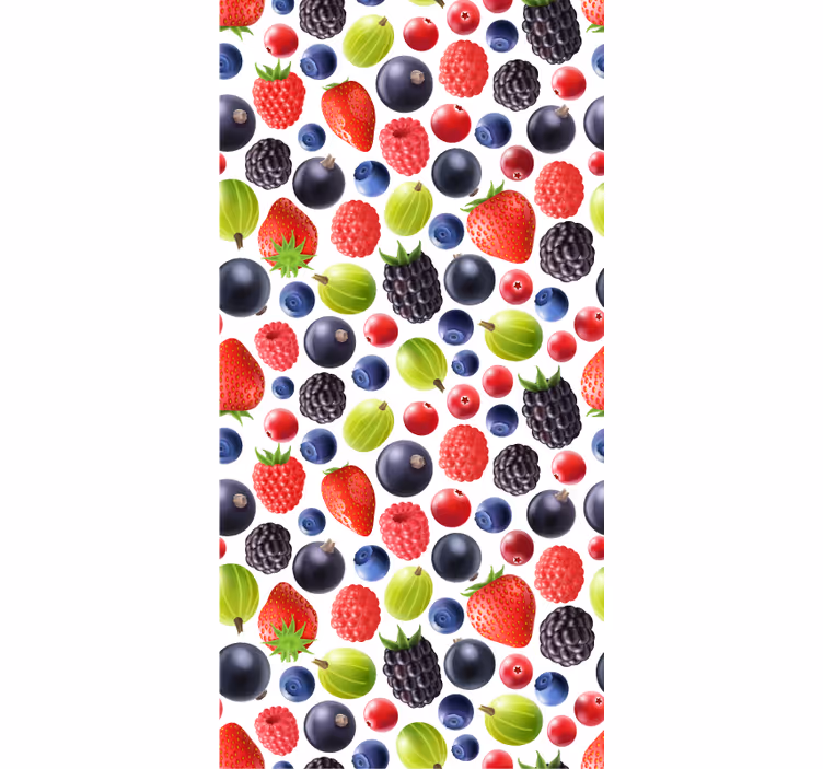 Papier peint cuisine collection baies - TenStickers