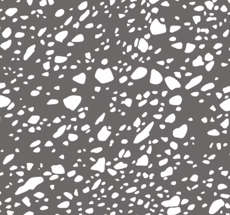 Papier peint salle de bain motif pierreux - TenStickers