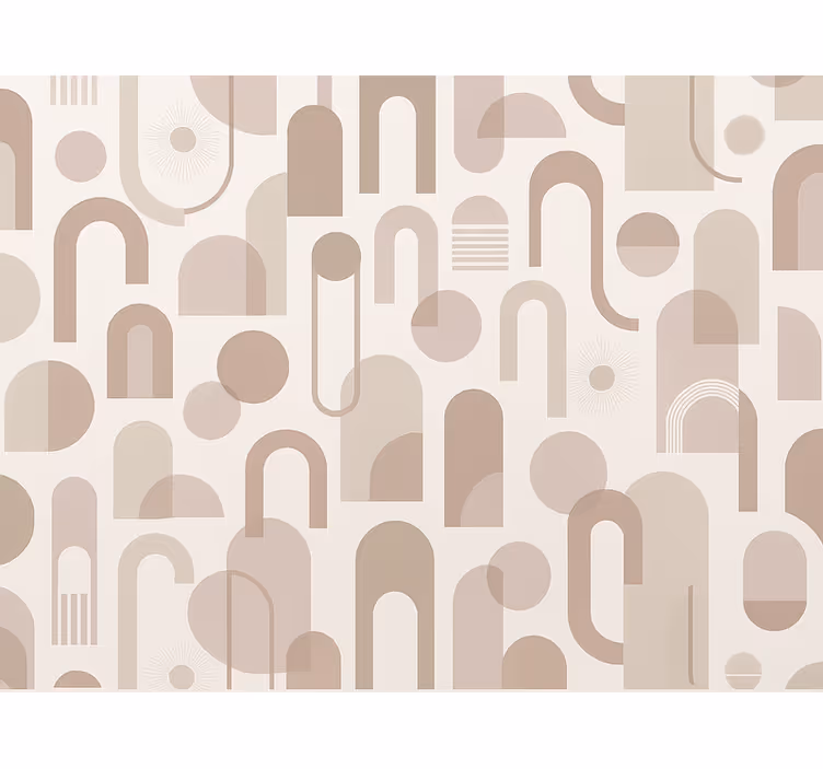 Papier peint chambre adulte motif moderne - TenStickers
