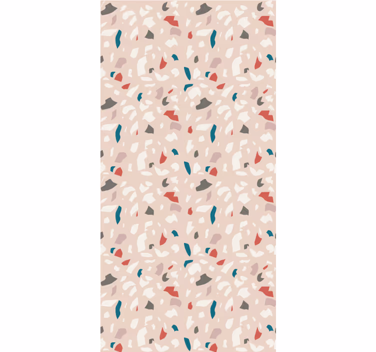 Papier peint chambre adulte motif effet terrazzo - TenStickers