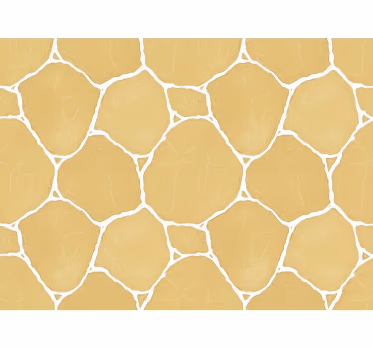 Papier peint jaune en finition plâtre doux - TenStickers