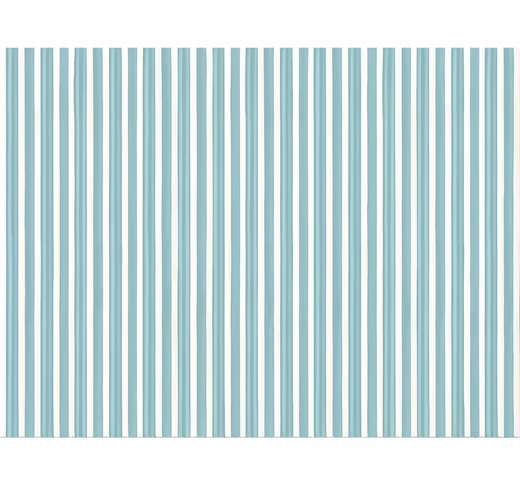Papier peint ligne verticale rayures teal apaisantes - TenStickers