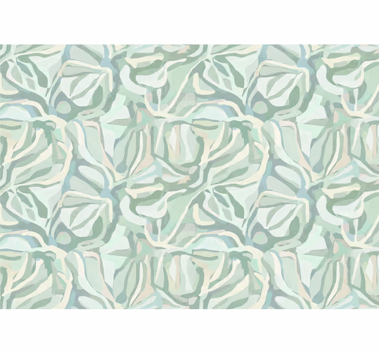 Papier peint autres textures tissus vert pastel - TenStickers