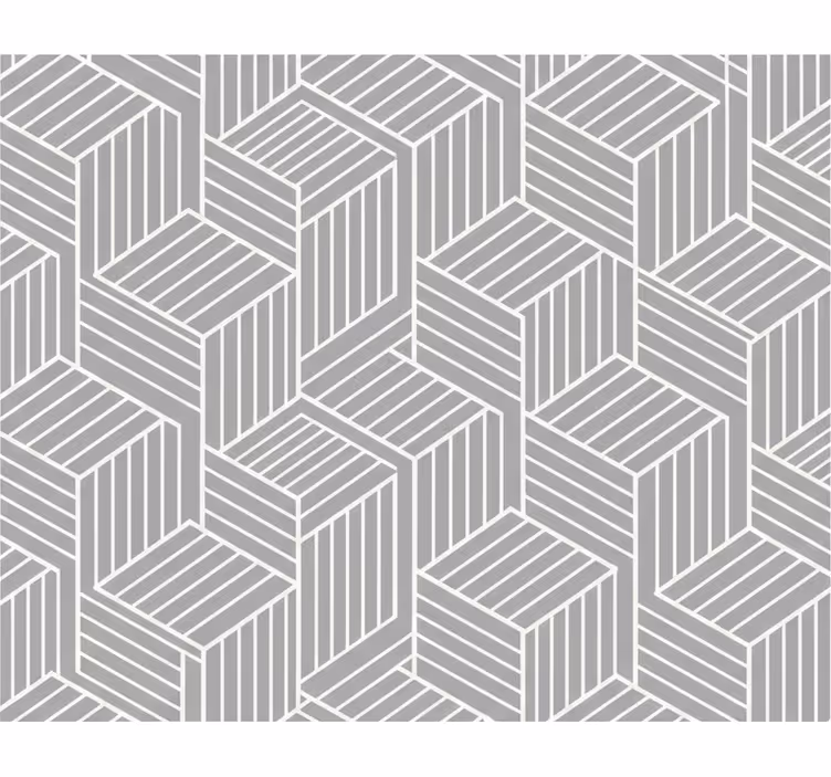 Papier peint autres textures structure blanche - TenStickers