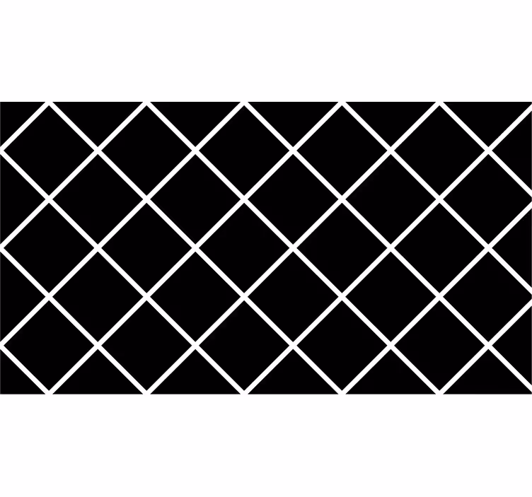 Papier peint noir lignes géométriques modernes - TenStickers