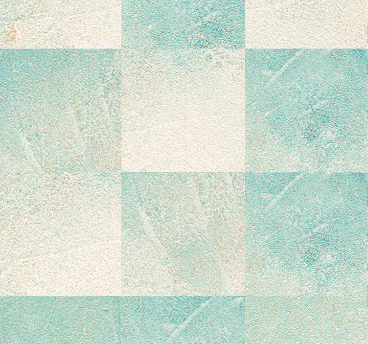 Papier peint motif Turquoise en Bêton - TenStickers