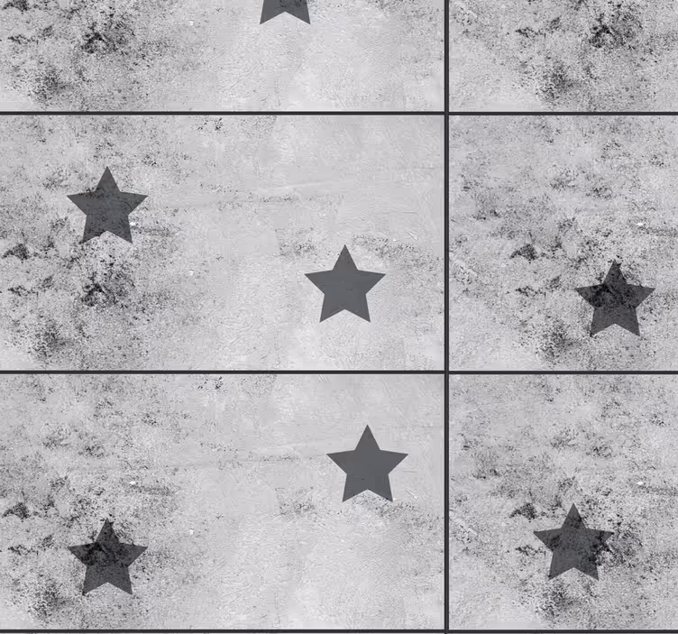 Papier peint Étoiles Bêton - TenStickers