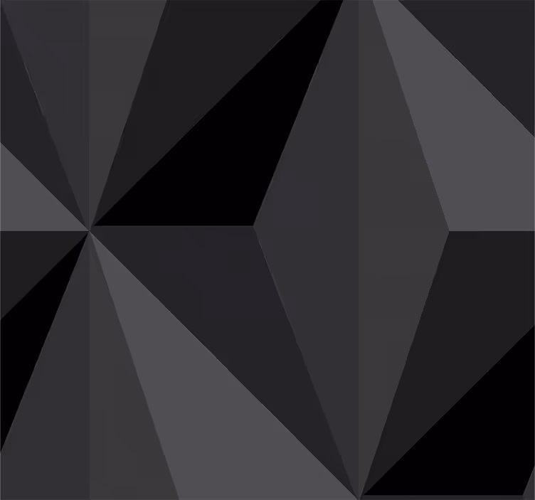 Papier peint 3D triangles - TenStickers