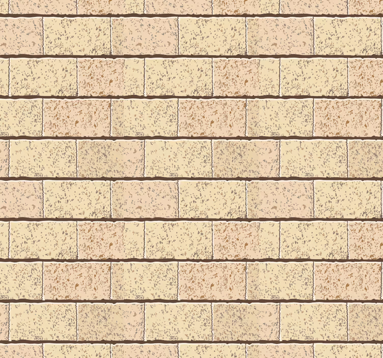 Papier peint brique motif simple - TenStickers
