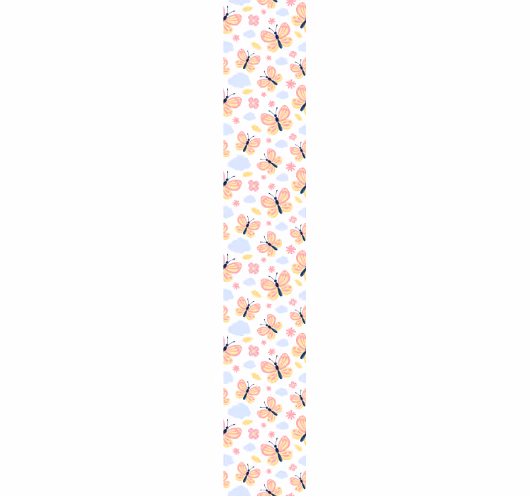 Papier peint papillon modèles de nuages de papillons - TenStickers