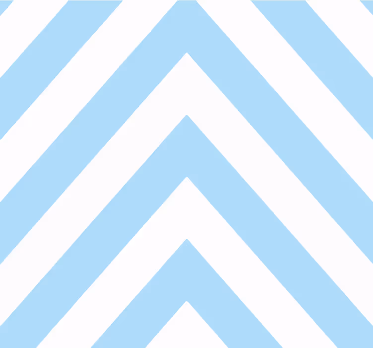 Papier peint géometrique chevrons, zigzag - TenStickers