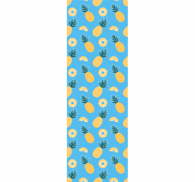 Papier peint animaux imprimé ananas tropical - TenStickers