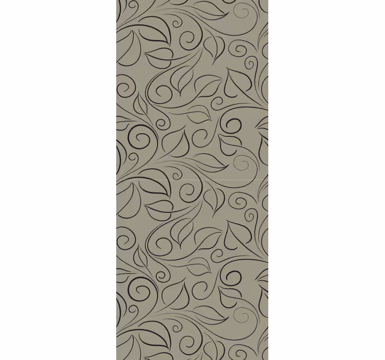 Papier peint ornemental tourbillons élégants - TenStickers