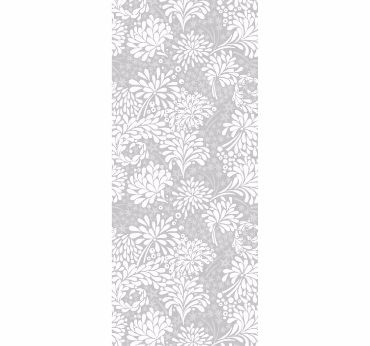 Papier peint fleurs tableau botanique - TenStickers