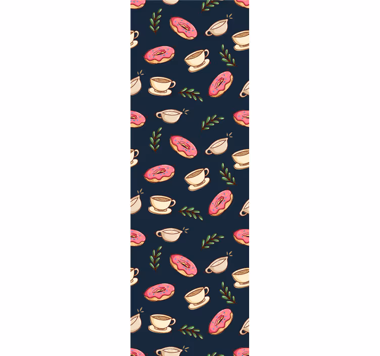 Papier peint cuisine motif de petit-déjeuner - TenStickers