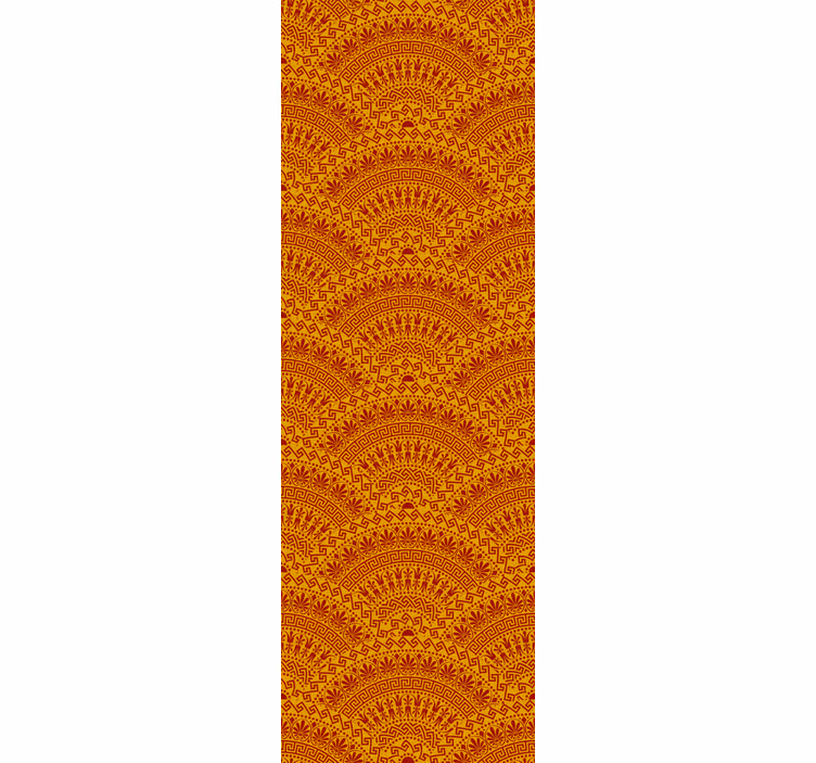 Papier peint géometrique motifs d'arcs géométriques - TenStickers