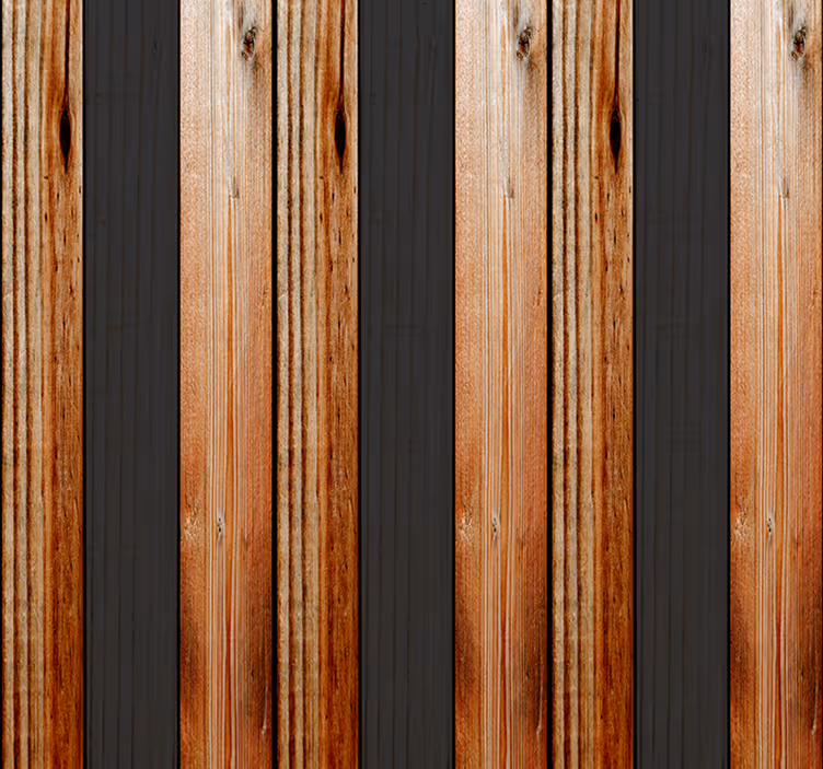 Papier peint bois duo de bois - TenStickers