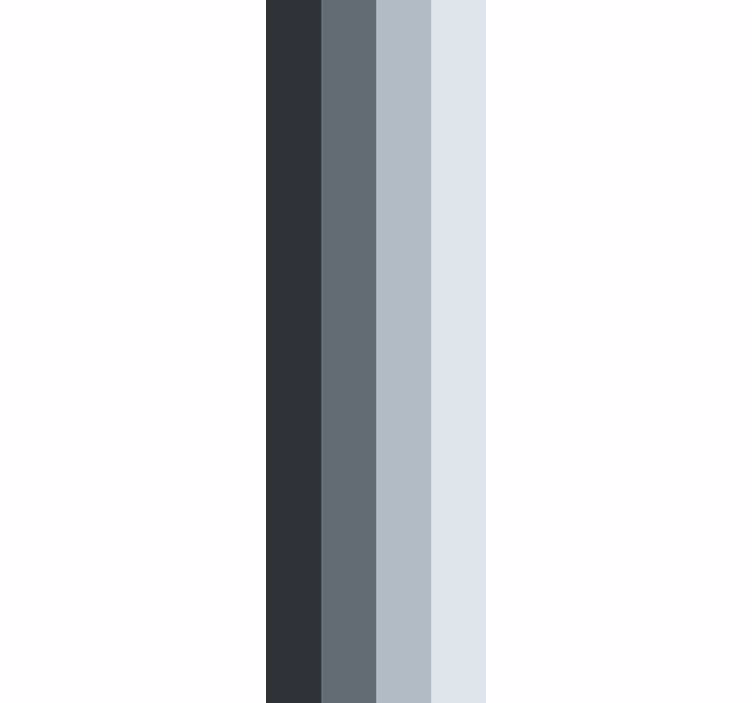 Papier peint ligne verticale motif bleu et gris élégant - TenStickers