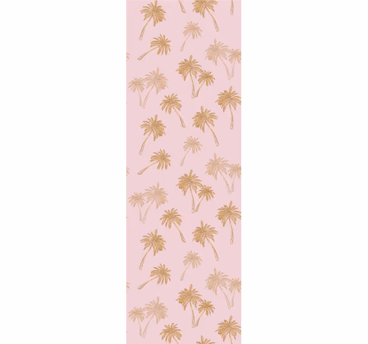 Papier peint arbre silhouette de palmier - TenStickers