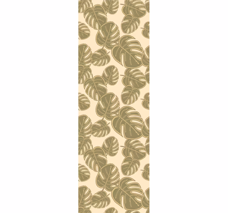 Papier peint feuilles délice de monstera - TenStickers