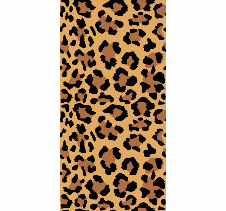 Papier peint léopard motif tacheté de léopard - TenStickers